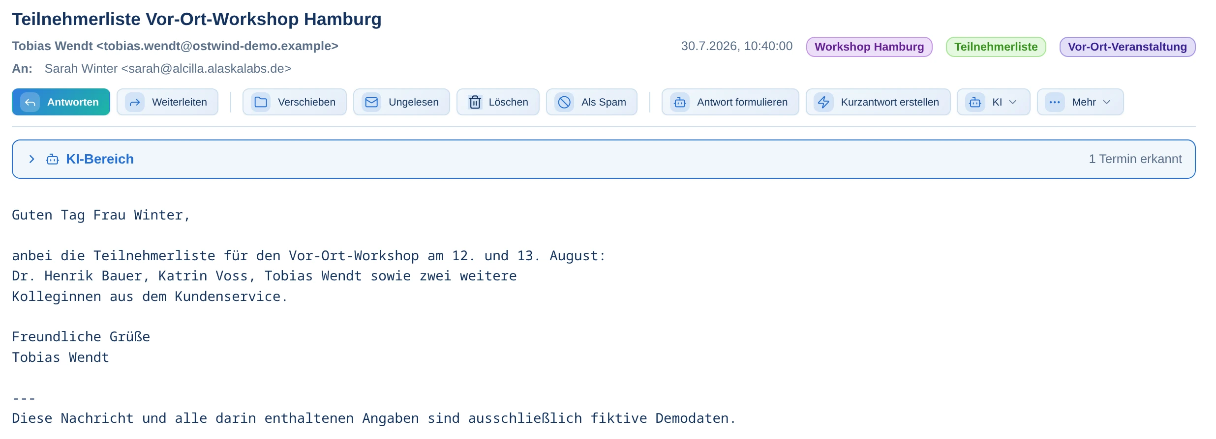 Quellen direkt öffnen