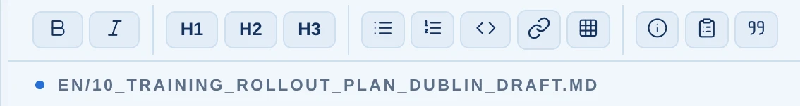 Comfortable Markdown tools